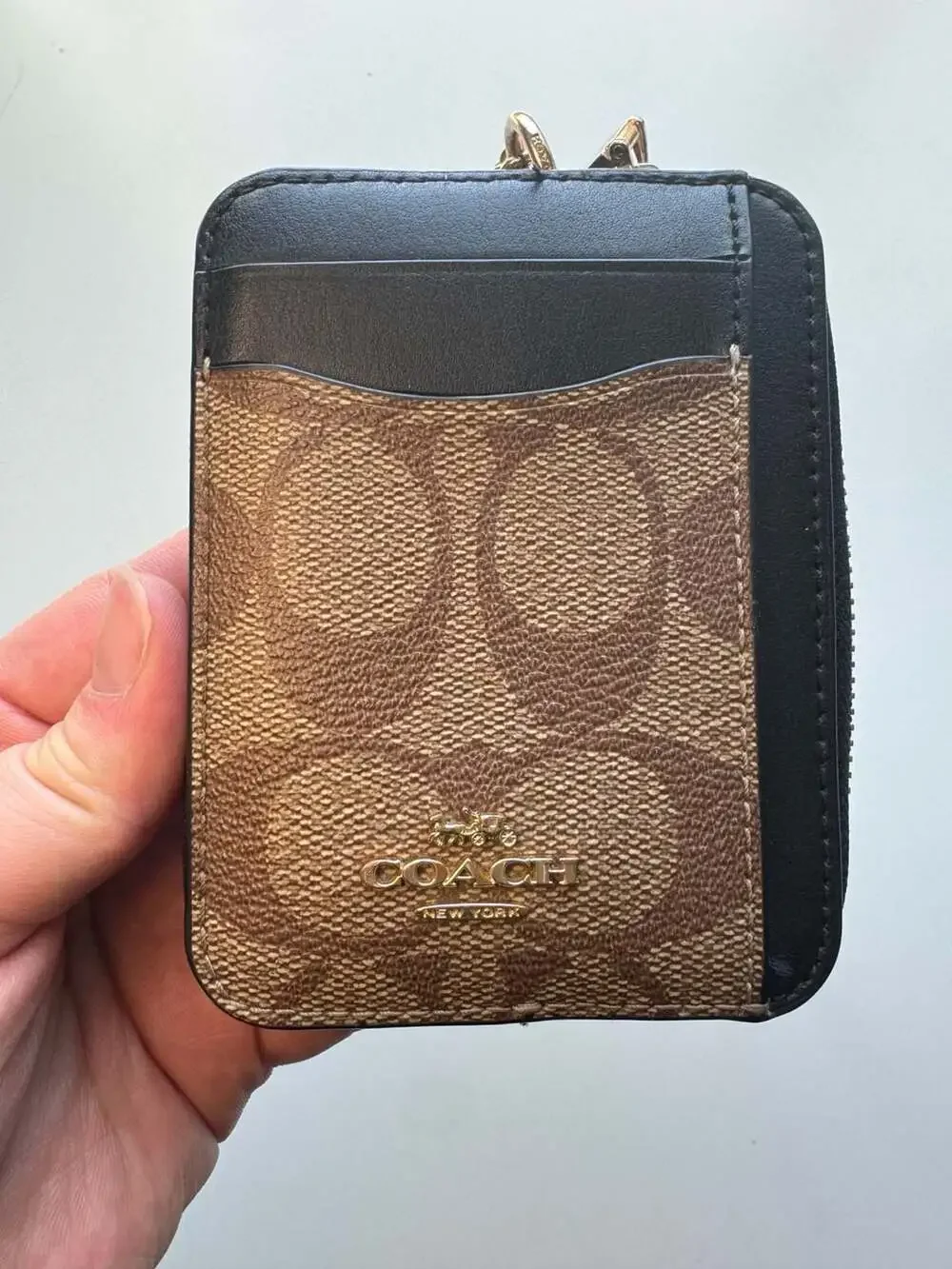 Coach coated canvas